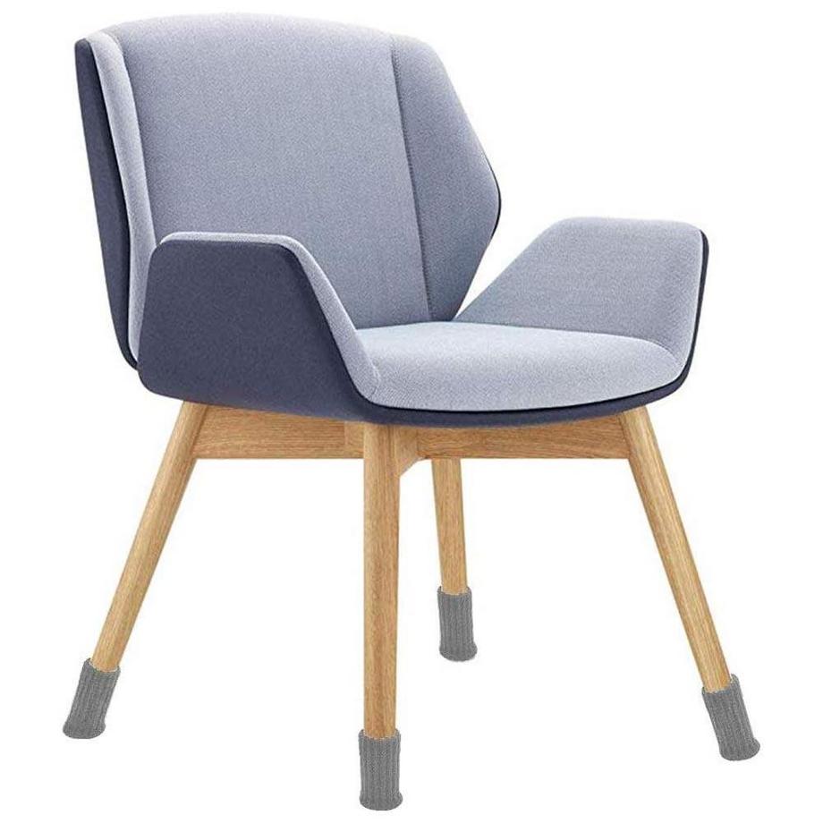 Northio  4x Möbelsocken - Grau 