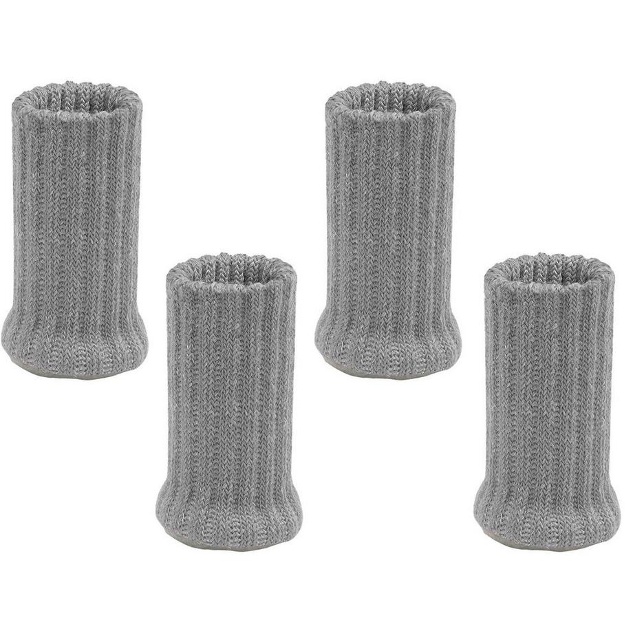 Northio  4x Möbelsocken - Grau 