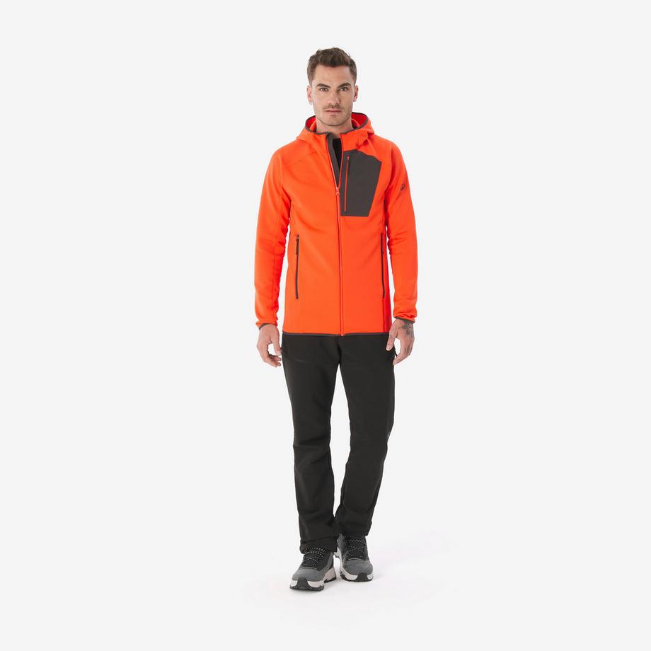 QUECHUA Fleece Wanderjacke  