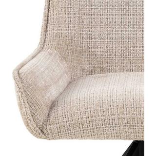 mutoni Chaise de salle à manger Omero beige (1 pièce)  