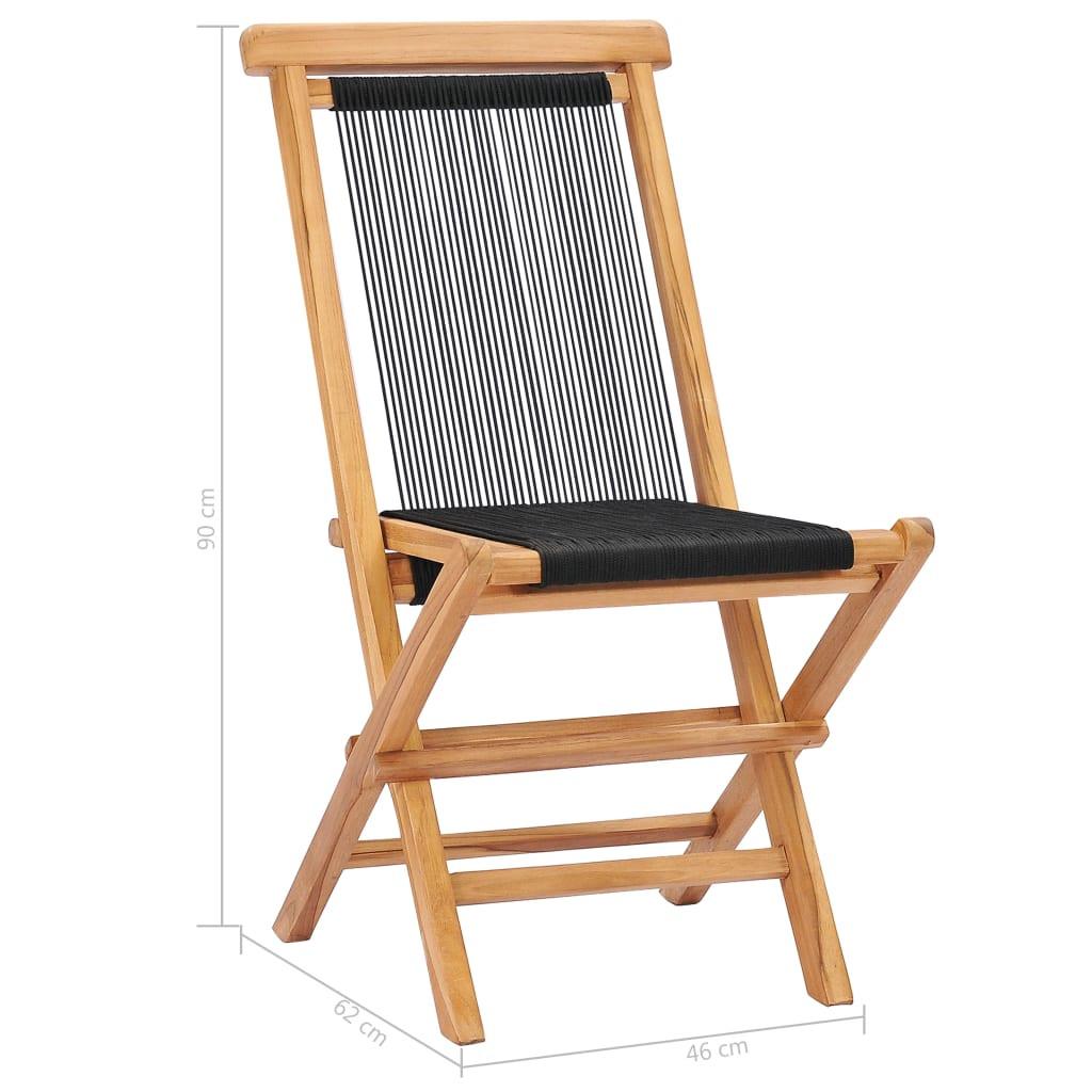 VidaXL Chaise de jardin bois  