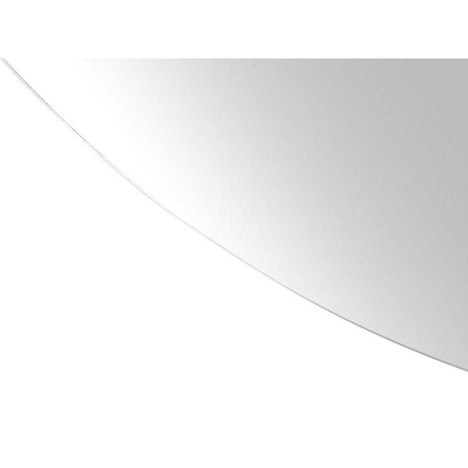 Beliani Miroir de salle de bain LED en Verre Minimaliste LOUE  