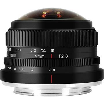 7Artisans 4mm F2.8 Fisheye (Sony E)