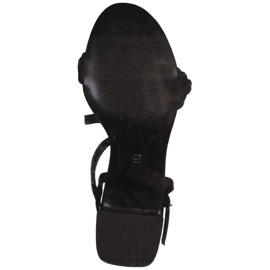 s. Oliver Sandalen mit geflochtenem Riemen und Blockabsatz  