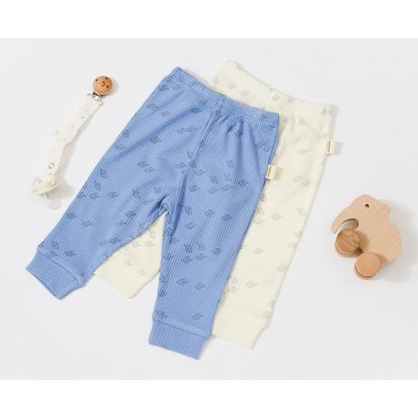 BabyCosy Organic  Pantalon, 2 Pack 