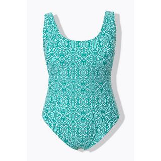 Studio Untold  Maillot de bain avec bonnets souples, imprimé graphique 