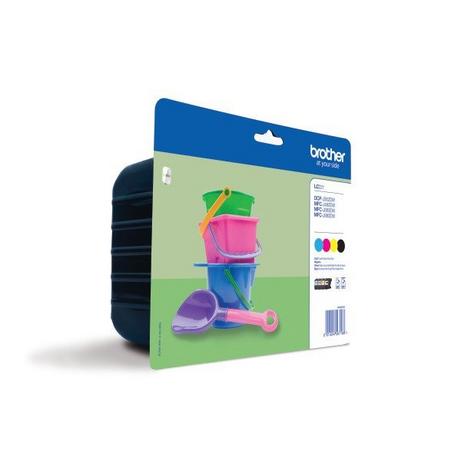 brother  BROTHER Valuepack Tinte CMYBK LC-221VALBP MFC-J1100 260 Seiten 