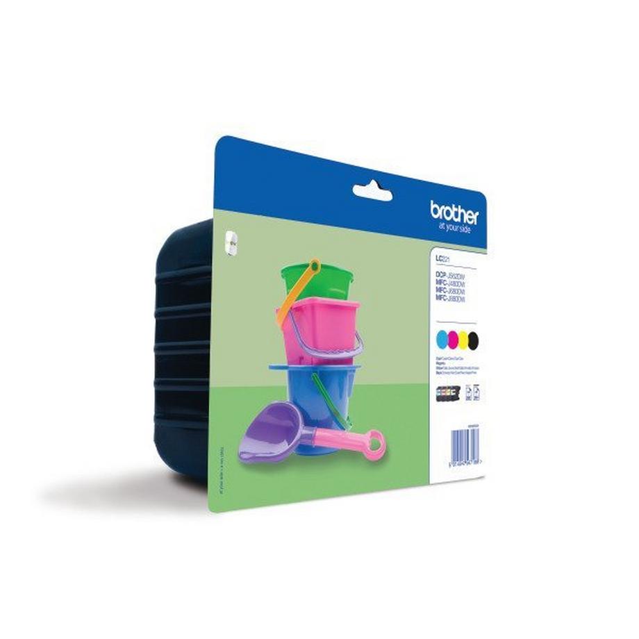 Kombipack, 4 Patronen, LC221VALBP LC221BK, LC221C, LC221M, LC221Y