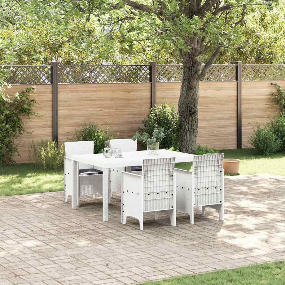 VidaXL Set da Pranzo per Giardino Polipropilene  