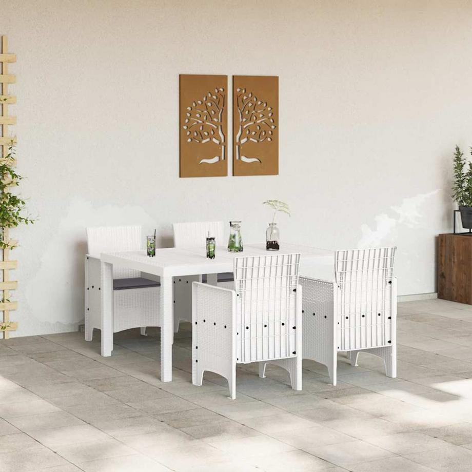 VidaXL Set da Pranzo per Giardino Polipropilene  