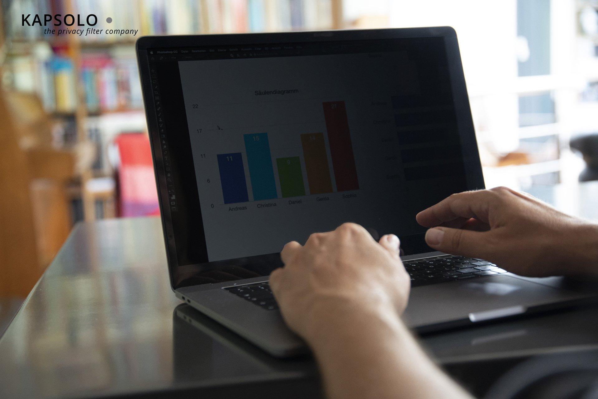 KAPSOLO  2-Way Filtro adesivo per schermo Plug in MacBook Air 11" 