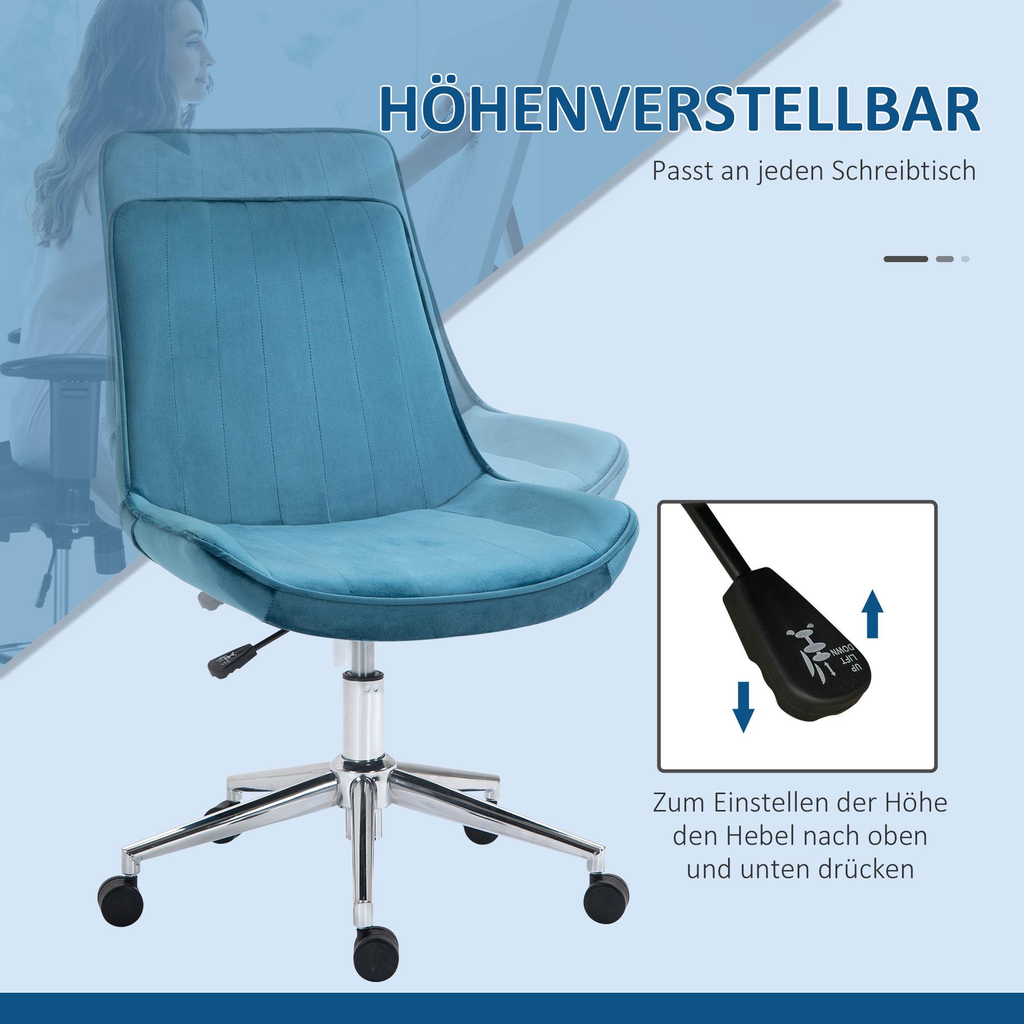 HOMCOM Chaise de bureau  