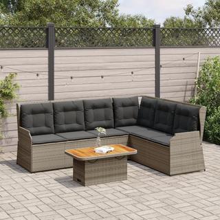 VidaXL set salotti da giardino Polirattan  