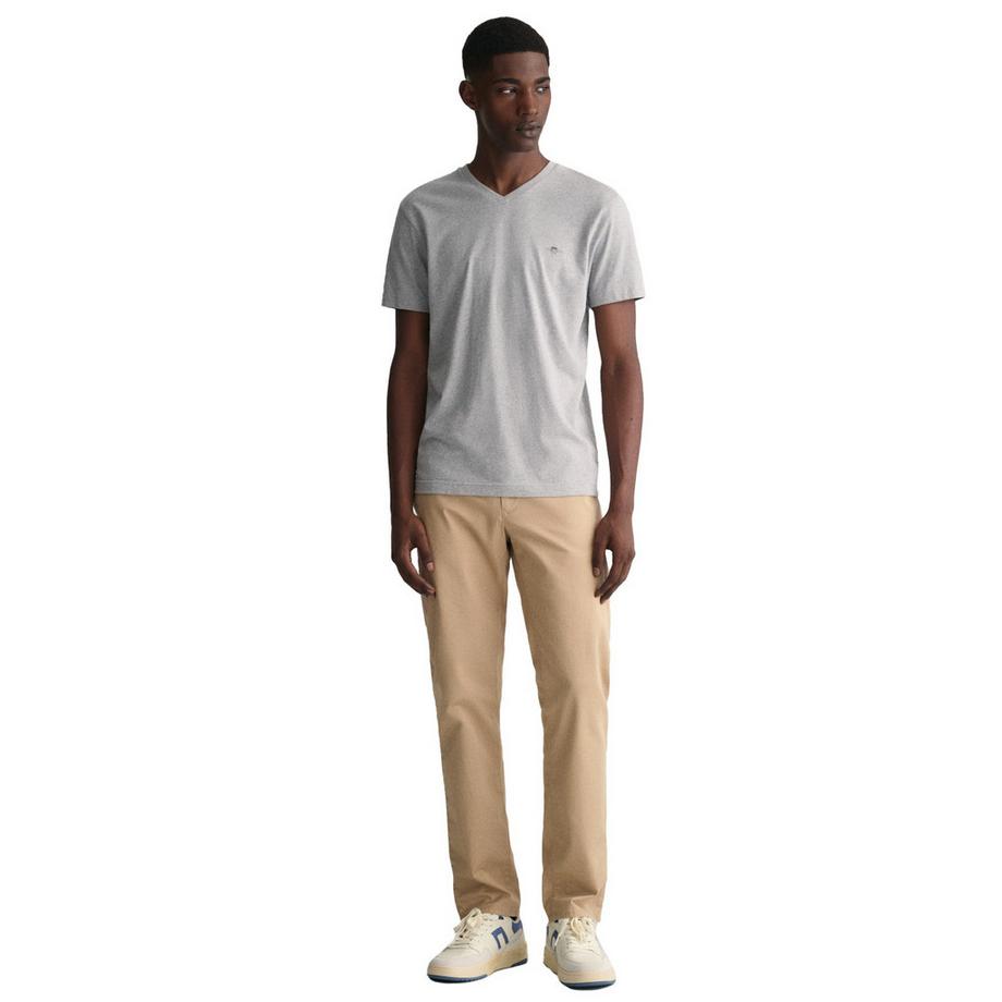 GANT Shield V-Neck Slim Fit T-Shirt  