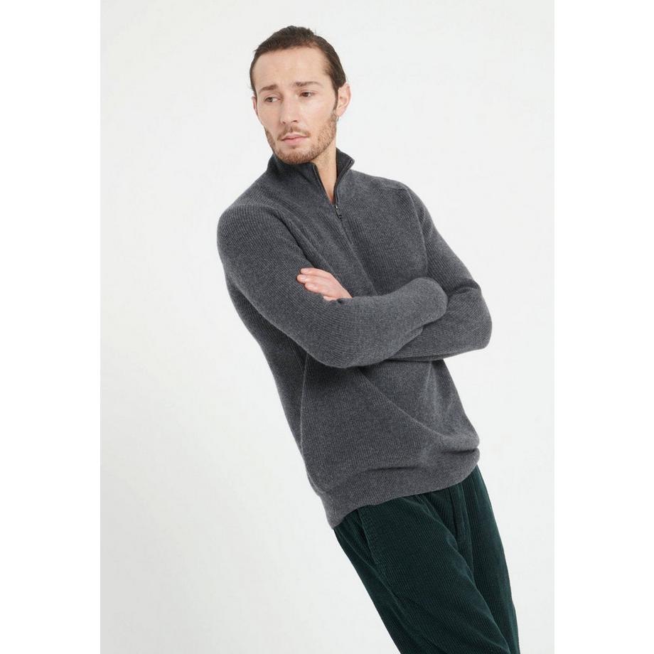 Studio Cashmere8 ZACH 2 Felpa Cashmere con Zip Corta  