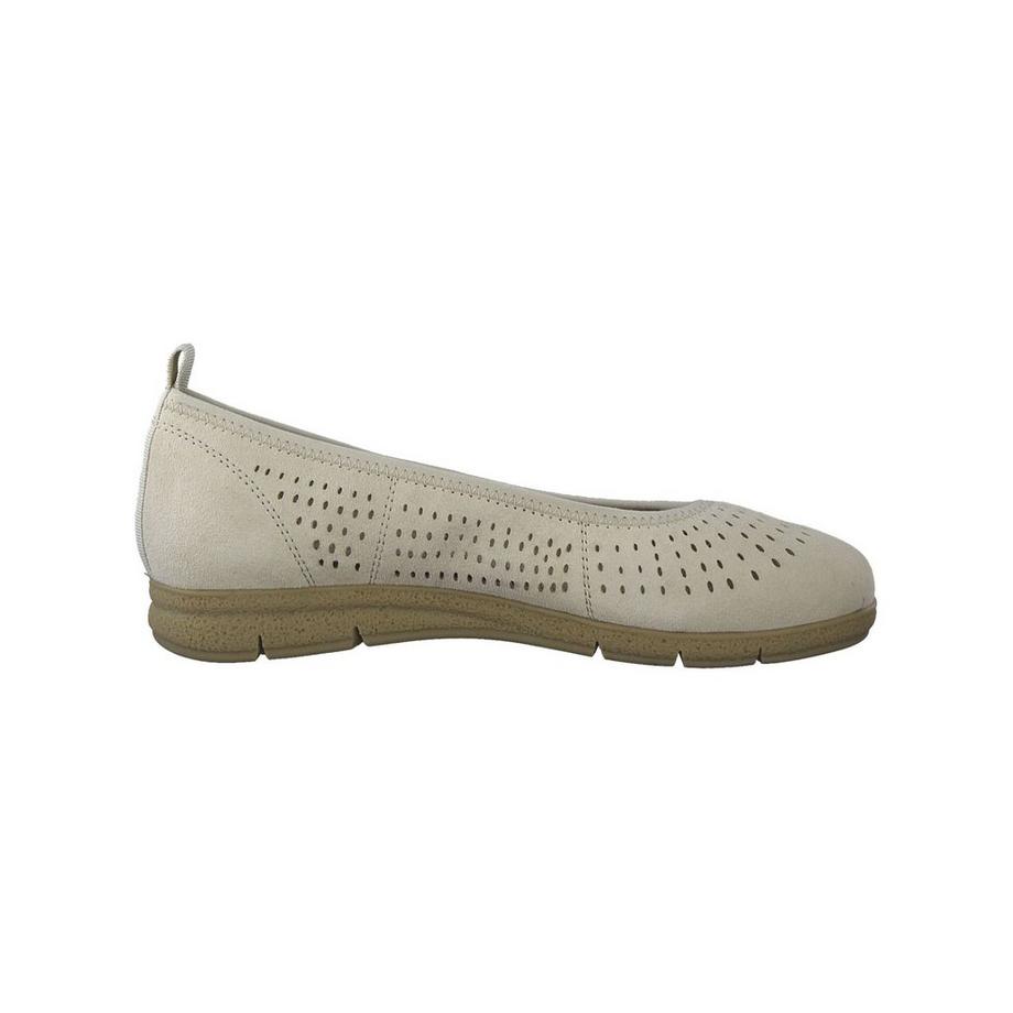 Tamaris Ballerinas mit perforiertem Design  