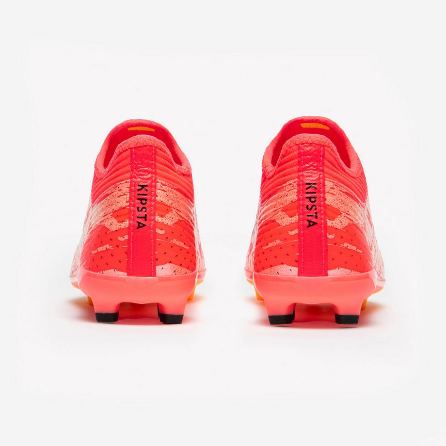 KIPSTA  Chaussures de football enfant a lacets clr fg Red Storm 