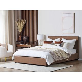 Beliani Letto contenitore en Poliestere Glamour ROCHELLE  