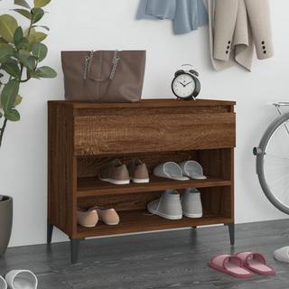 VidaXL Armoire à chaussures bois d'ingénierie  