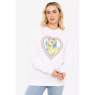 My Little Pony Fluttershy Herz Regenbogen Sweatshirt  
