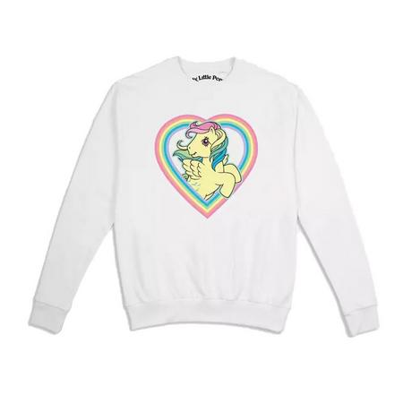 My Little Pony Fluttershy Herz Regenbogen Sweatshirt  