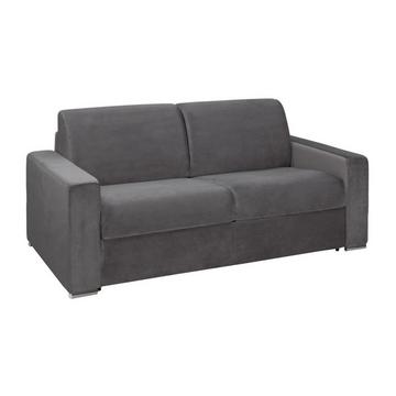 Schlafsofa mit Matratze 3Sitzer Samt Liegefläche 1MatratzenCALITO