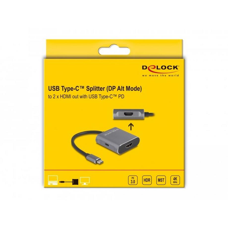 DeLock  DeLOCK 87805 Videosplitter HDMI 2x HDMI 