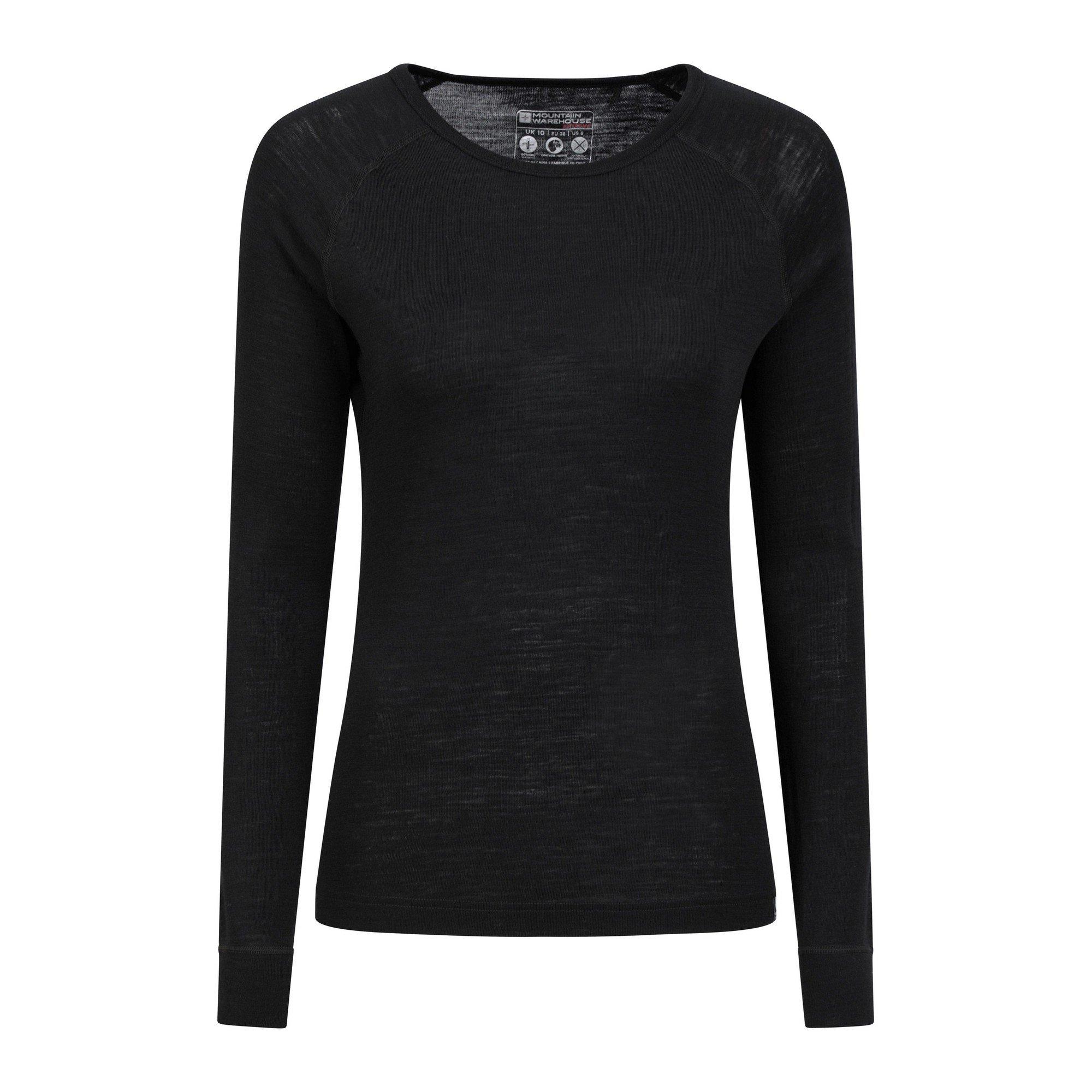 Mountain Warehouse Base Layer Rundhalsausschnitt Oberteil 2er-Pack  