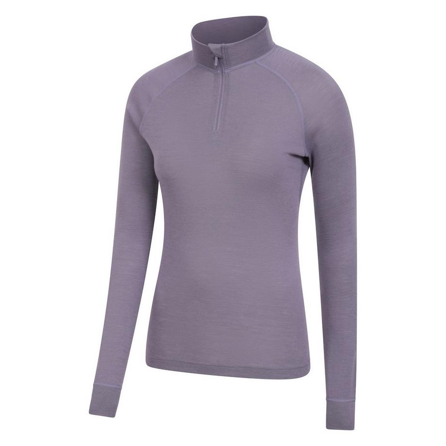 Mountain Warehouse Haut thermique à manches longues avec quart de zip  
