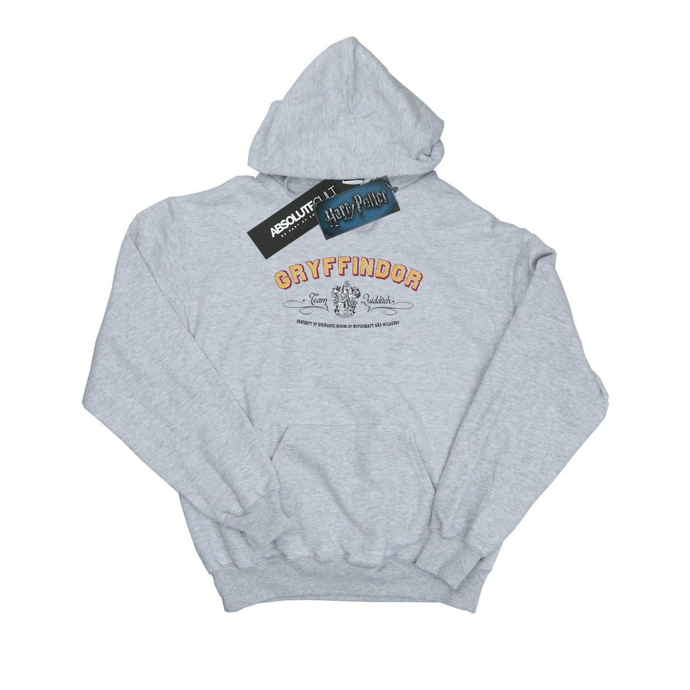 Harry Potter Gryffindor Quidditch Felpa con cappuccio  