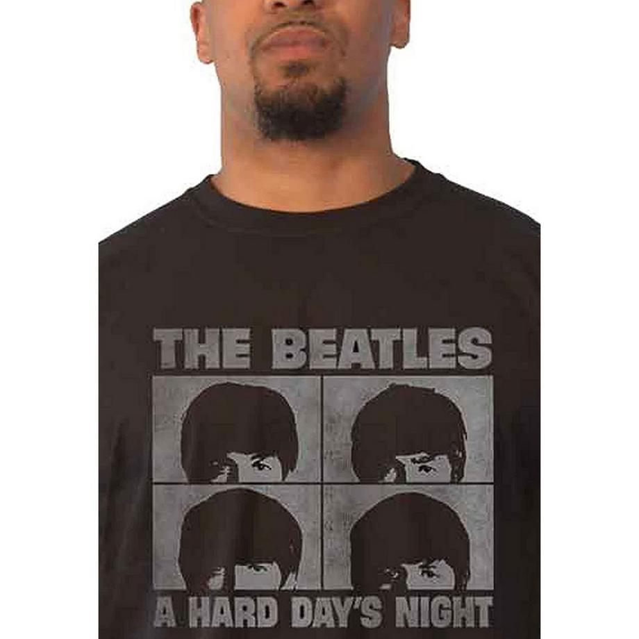 The Beatles Hard Days Night Langarm-T-Shirt  