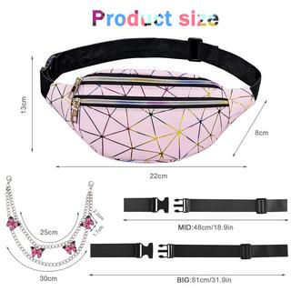 Only-bags.store Sac ceinture Kids Waterproof PU Leather Colorful Fanny Pack for Teenagers with Adjustable Strap, Multiple Zipper Pockets Sac ceinture Kids Waterproof PU Leather Colorful Fanny Pack for Teenagers with Adjustable Strap, Multiple Zipper Pockets 