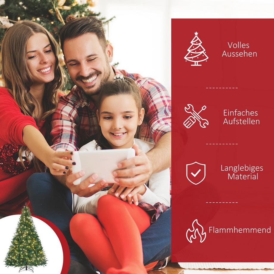 HOMCOM arbre de Noël  