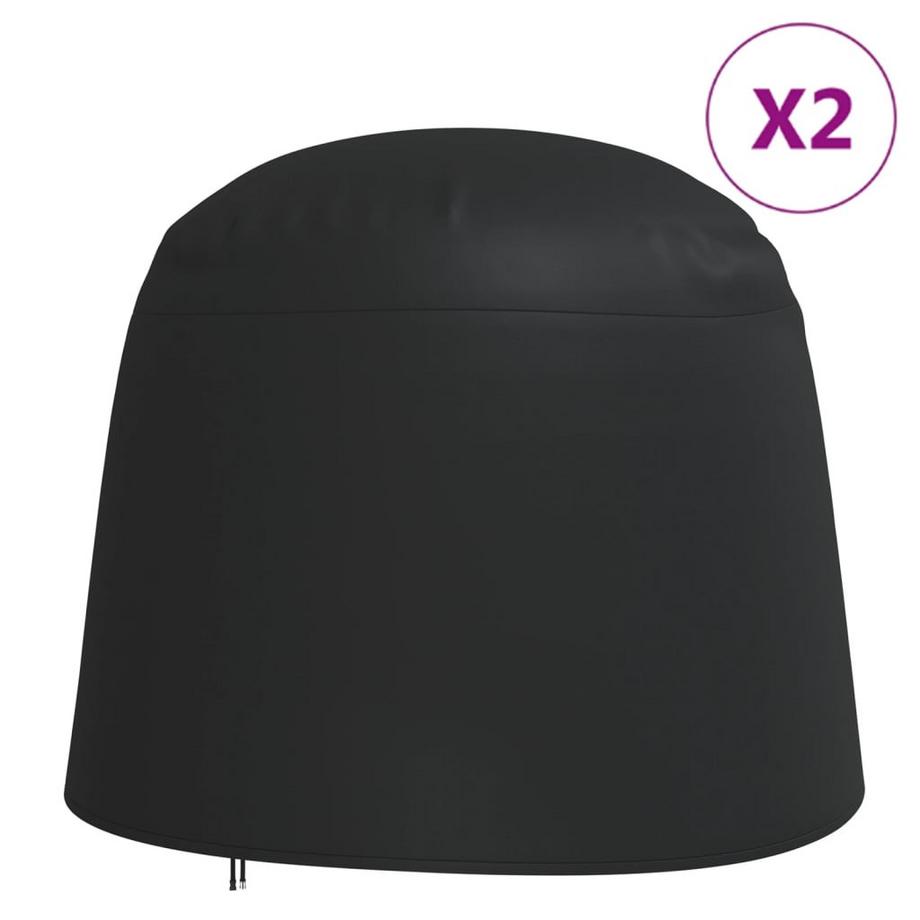 Housse de chaise œuf double tissu