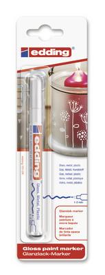 Edding EDDING Paintmarker 751 CREA 1-2mm 751BLI-49 CREA weiss Blister  