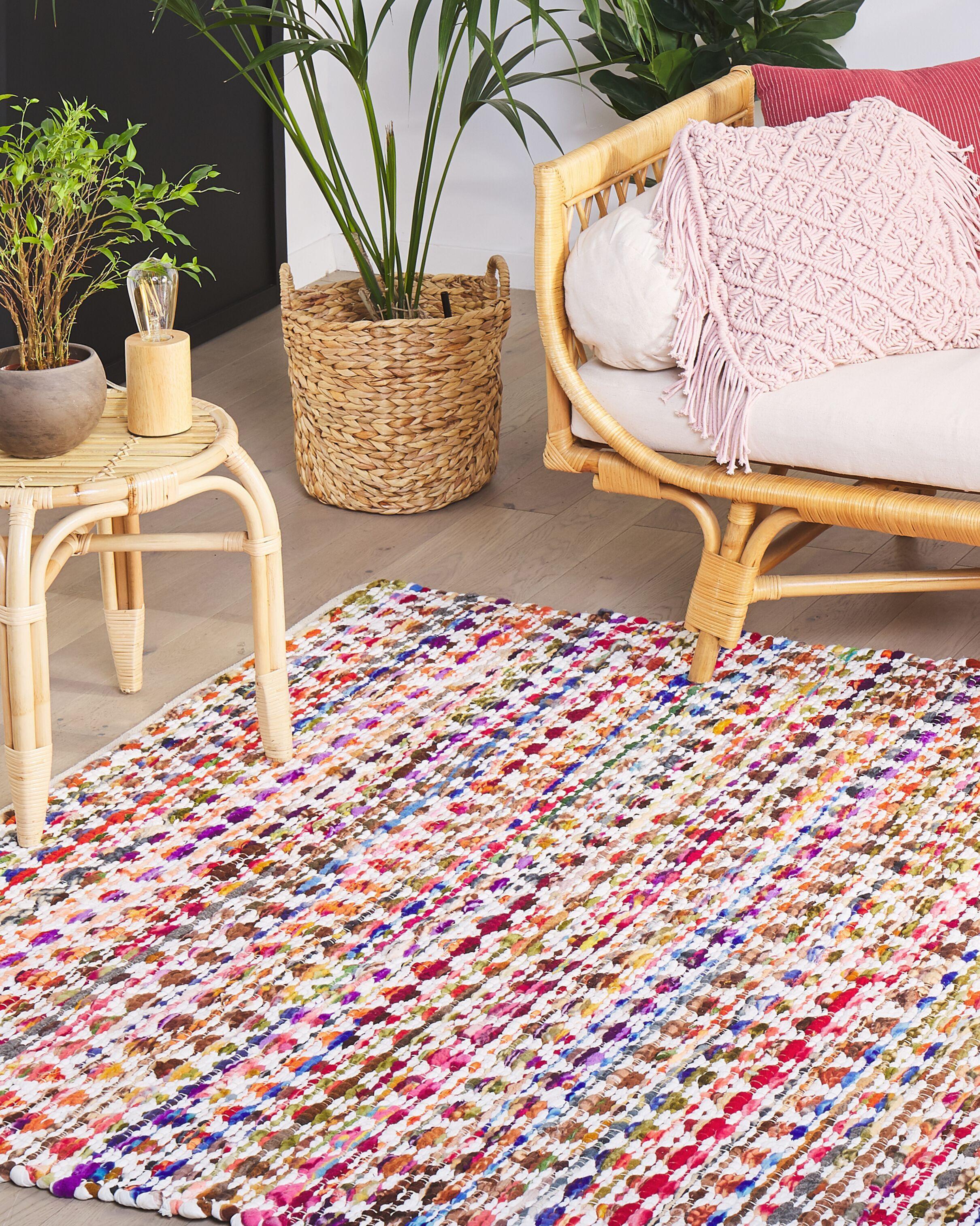 Beliani Tapis en Polyester Boho ARAKLI  