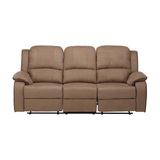 Vente-unique Relaxsofa Microfaser 3Sitzer HERNANI  