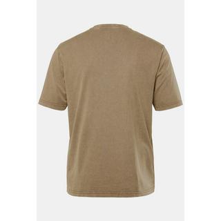 JP1880 T-shirt Manches Courtes Effet Vintage Brodé  