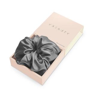 VBEAUTY  Premium Seiden Scrunchie - Anthrazit 