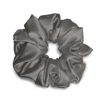 Premium Seiden Scrunchie - Anthrazit