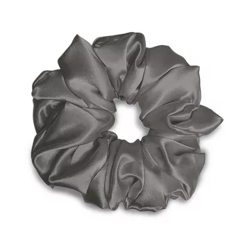 VBEAUTY Seiden Scrunchie Anthrazit