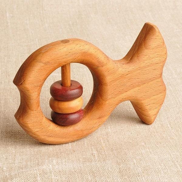 Montessori  Grand set cadeau hochets et anneaux de dentition pour bébés 