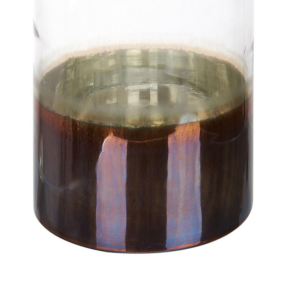 Beliani Vase à fleurs en Verre Moderne BHATURE  