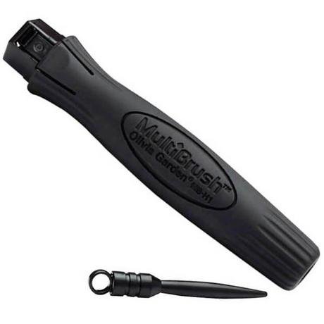 Olivia Garden  Olivia Garden MultiBrush Manico a Spazzola Nero 