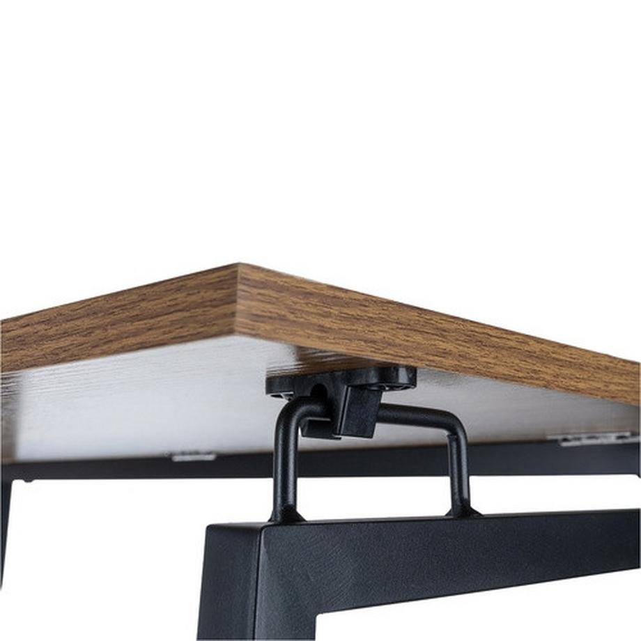 Northio Bureau pliant en bois 26116  