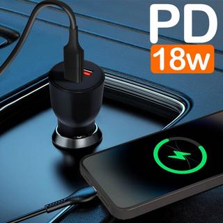 Avizar  USB-C Autoladegerät 18W + USB 