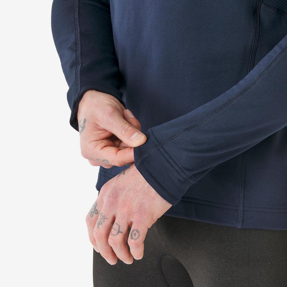 WEDZE  Intimo termico uomo con zip poliestere 