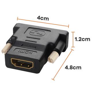 Avizar  HDMI Buchse auf DVI Stecker Adapter 