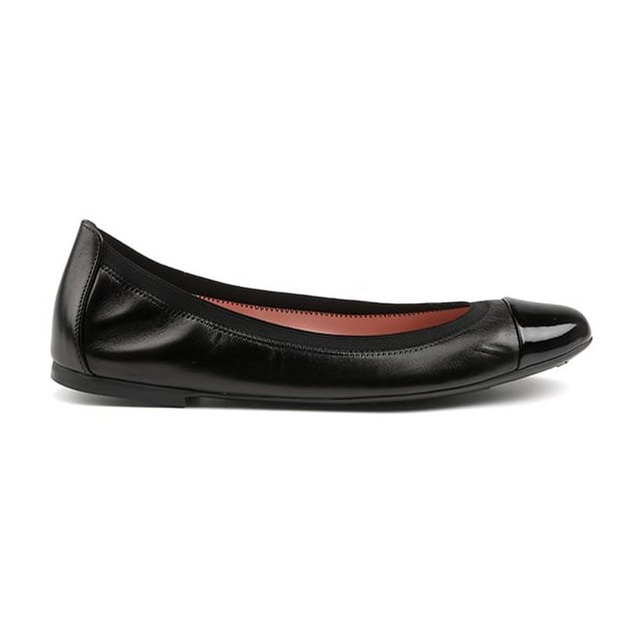 Pretty Ballerinas Nicole-41 Ballerinas mit Lackleder-Zehenkappe  