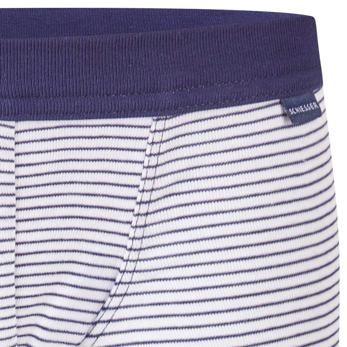 Schiesser  4er Pack Kids Boys Feinripp Organic Cotton - Retro-Short / Pant 